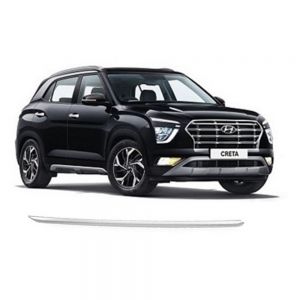 Chrome Trunk  Garnish Compatible with Creta new  - Silver 